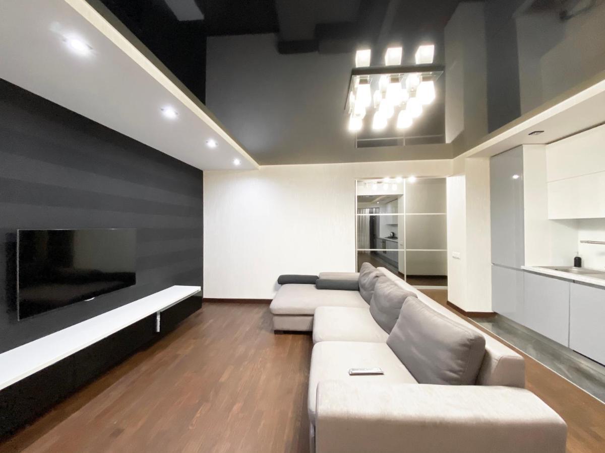 Luxury 2-Bedroom River View Dnyipropetrovszk Kültér fotó
